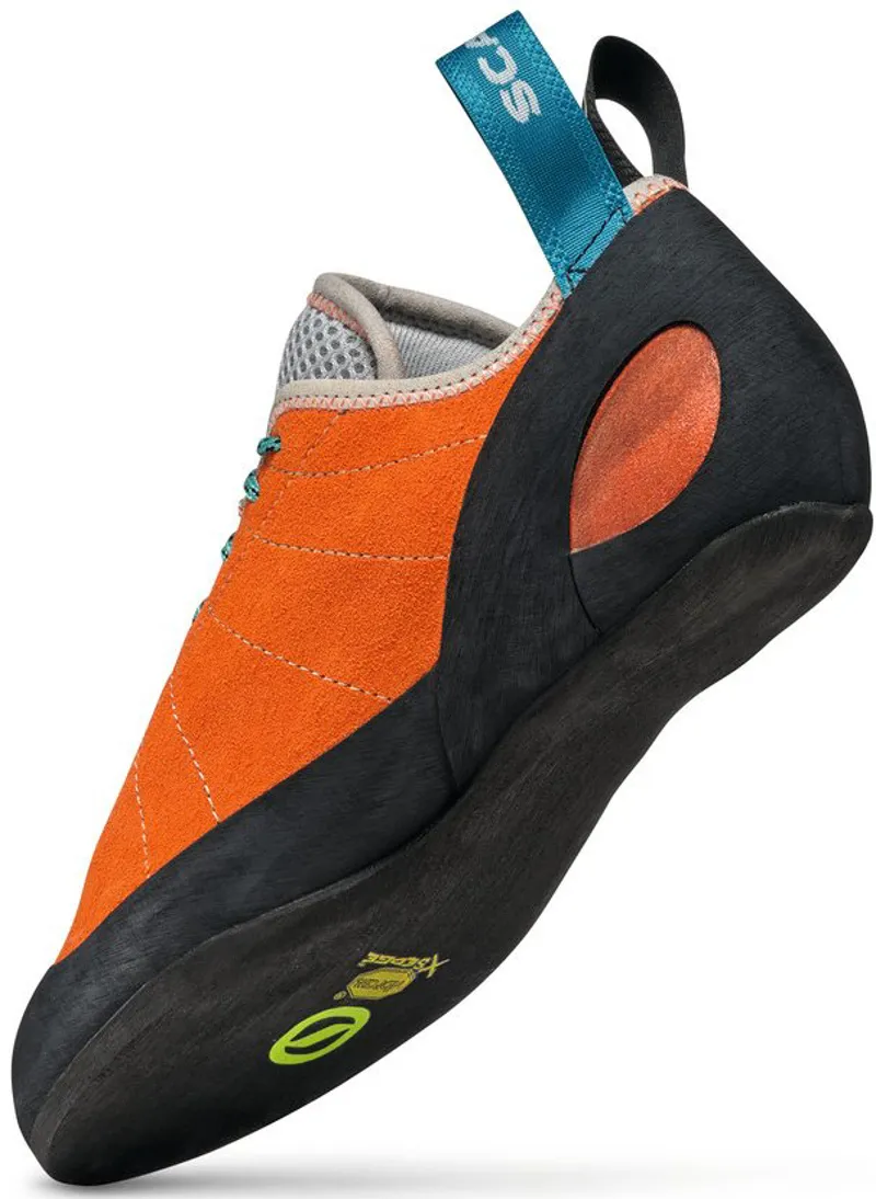 Scarpa Womens Helix Climbing Shoes - Mandarin-Red-4